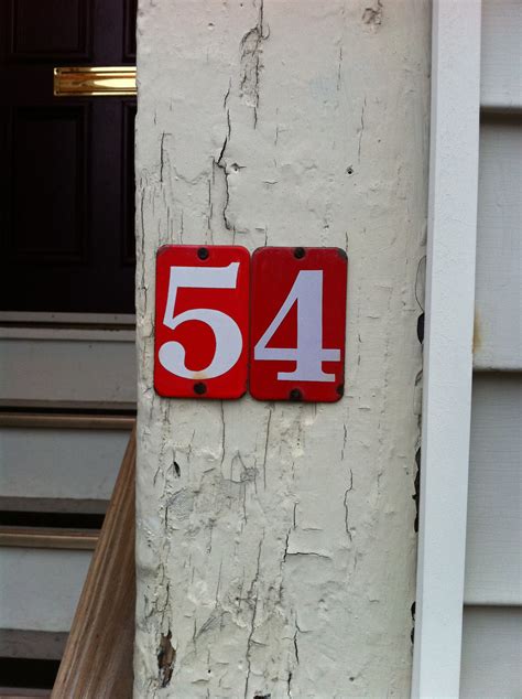 old house numbers